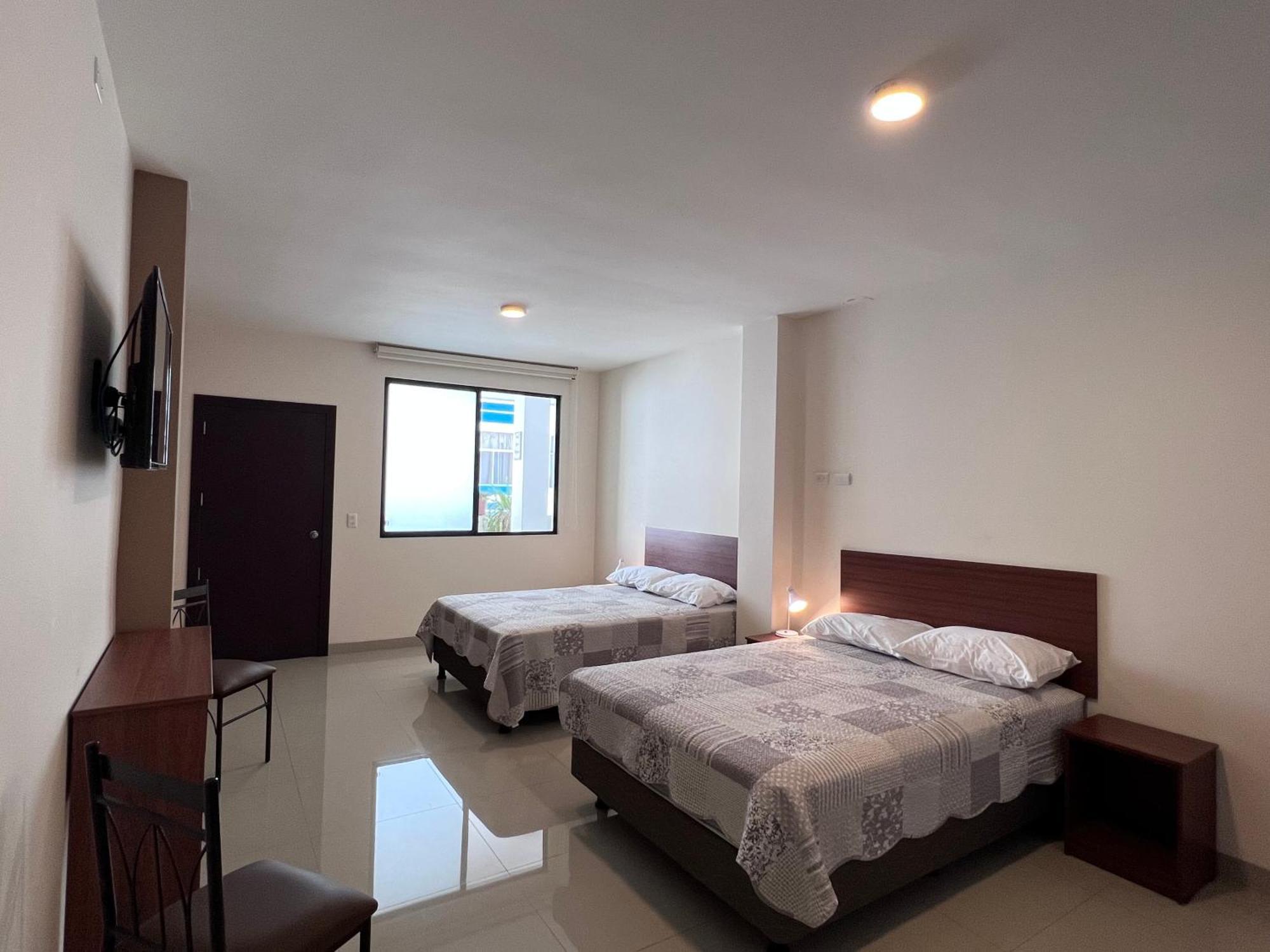 Hotel Monte Moriah Manta Habitación foto